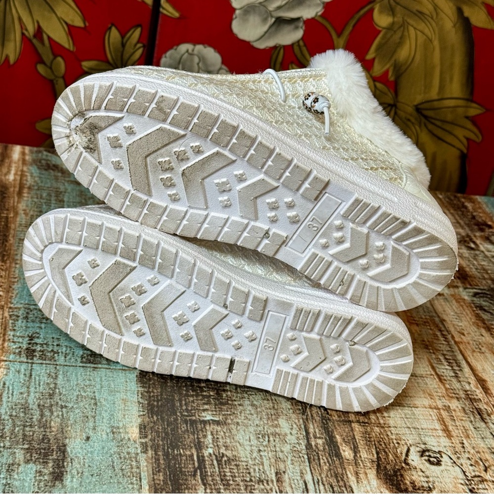 Women’s Slip On Faux Fur Shoes | #Z57 - Picture 10 of 13